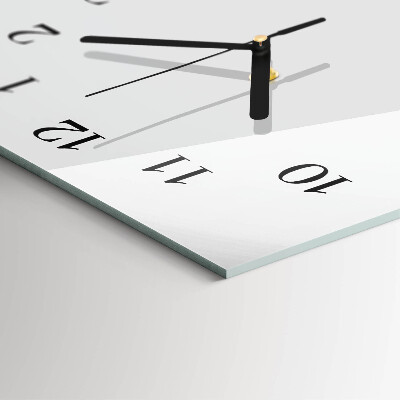 Horloge murale verticale Courbe