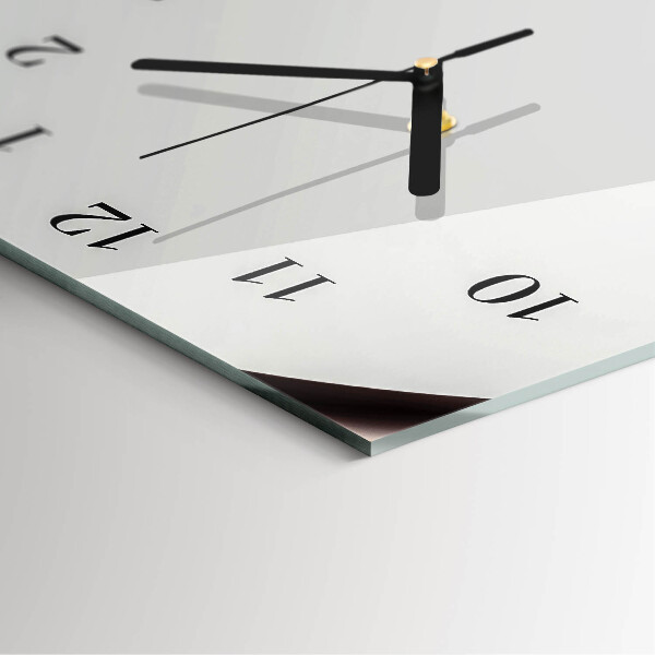Horloge murale verticale Abstraction