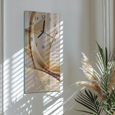 Horloge murale verticale Abstraction