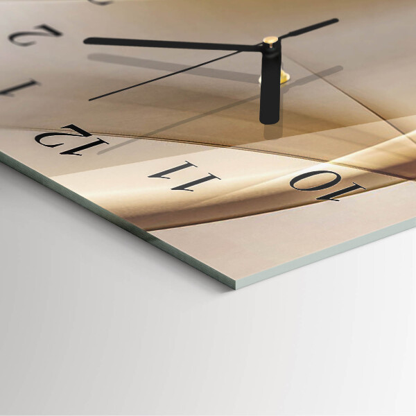 Horloge murale verticale Abstraction