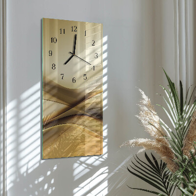 Horloge murale verticale Abstraction