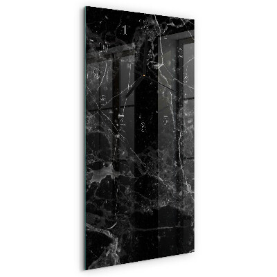 Horloge murale verticale Graphite