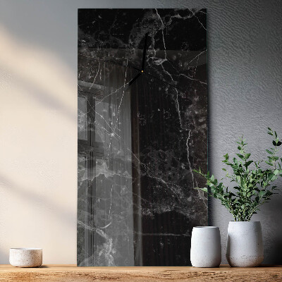 Horloge murale verticale Graphite