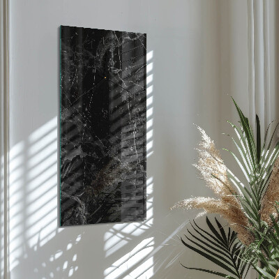 Horloge murale verticale Graphite