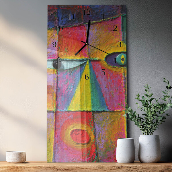 Horloge murale verticale Morceau