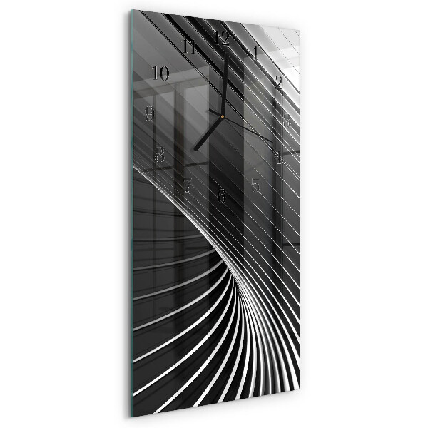 Horloge murale verticale Abstraction