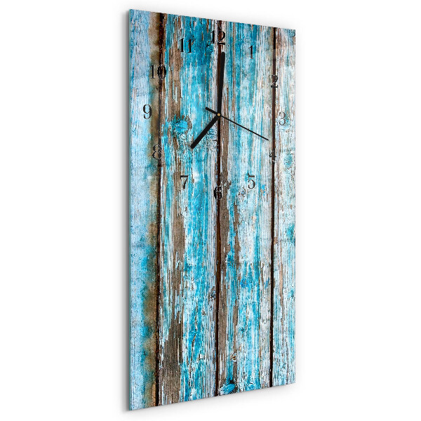 Horloge murale verticale Bois