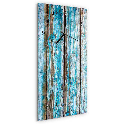 Horloge murale verticale Bois