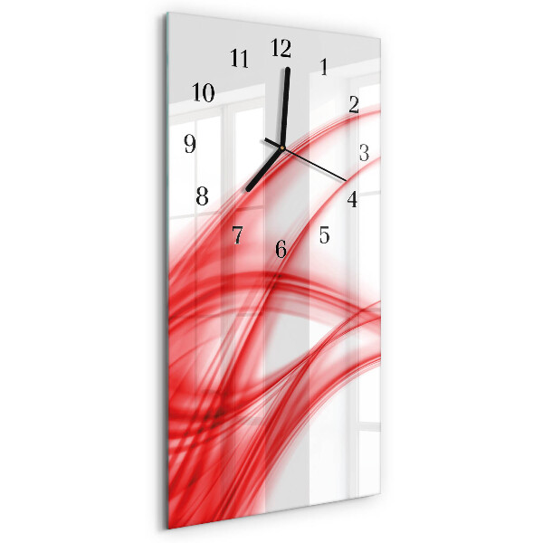 Horloge murale verticale Art abstrait