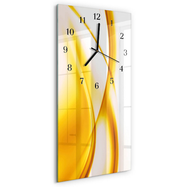 Horloge murale verticale Art abstrait