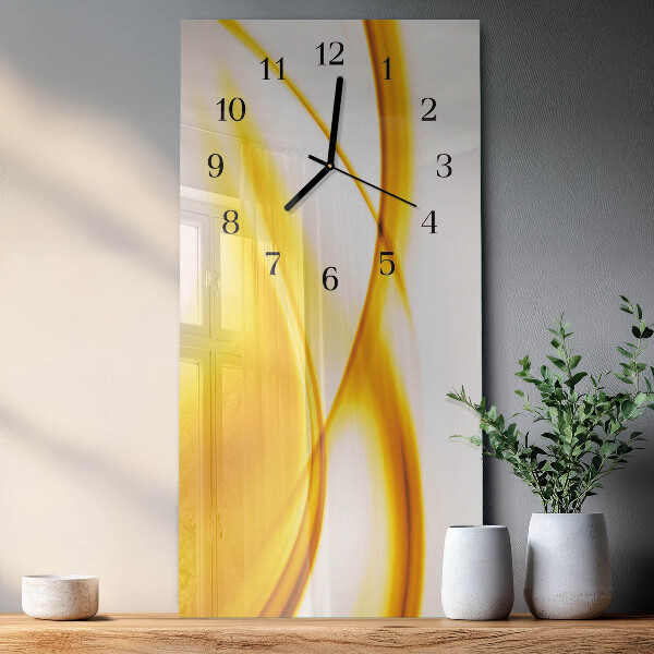 Horloge murale verticale Art abstrait
