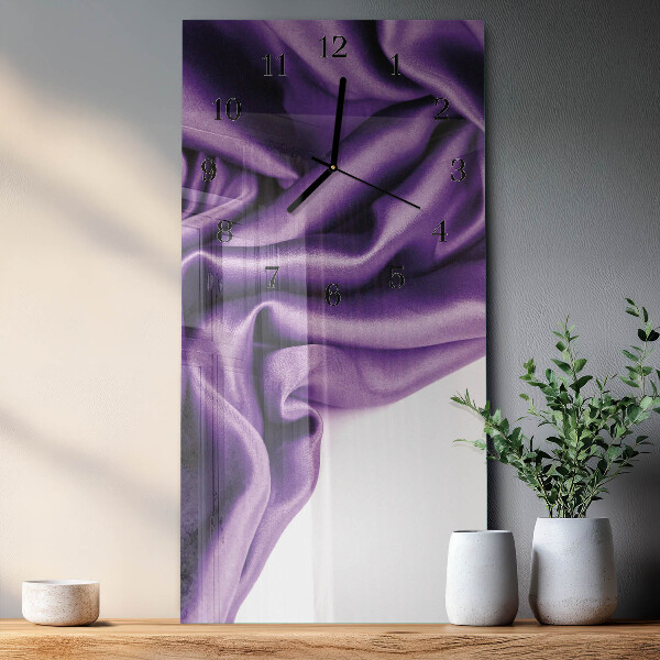 Horloge murale verticale Velours