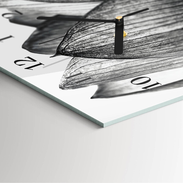 Horloge murale verticale Tulipe