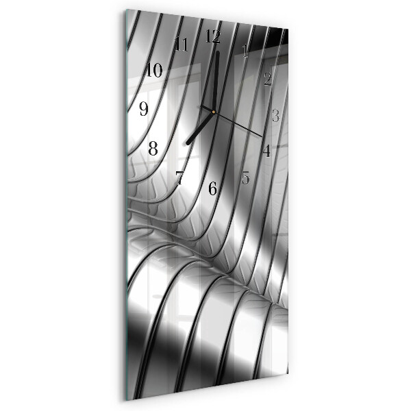 Horloge murale verticale Vague