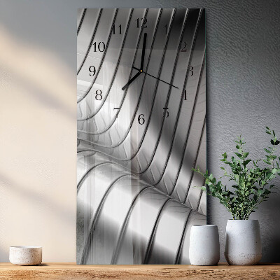Horloge murale verticale Vague