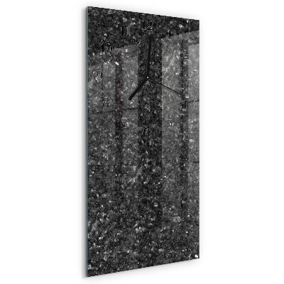 Horloge murale verticale Graphite