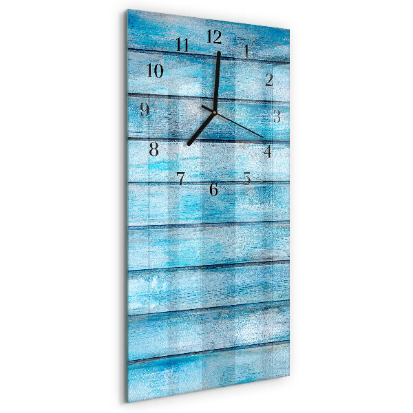 Horloge murale verticale Bois