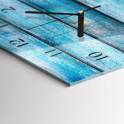 Horloge murale verticale Bois