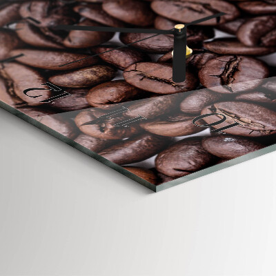 Horloge murale verticale Café en grains