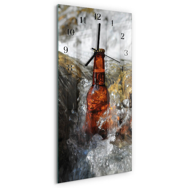 Horloge murale verticale Bière
