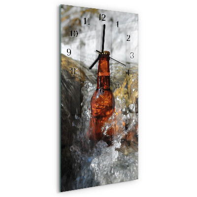 Horloge murale verticale Bière