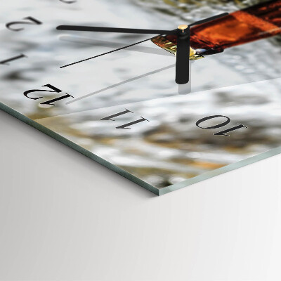 Horloge murale verticale Bière