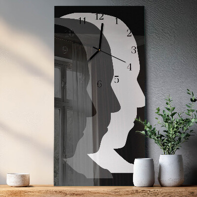 Horloge murale verticale Affronter
