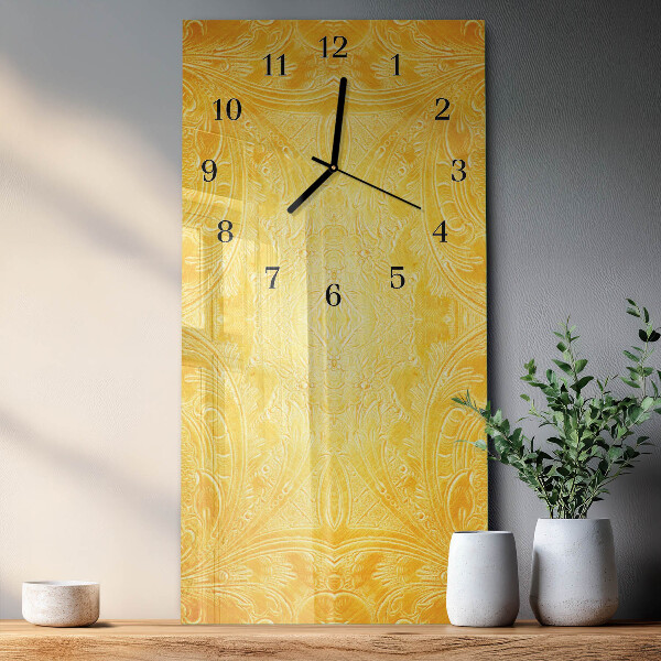 Horloge murale verticale Abstraction