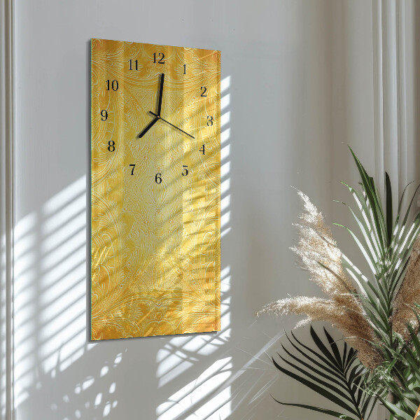 Horloge murale verticale Abstraction