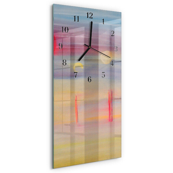 Horloge murale verticale Modèle