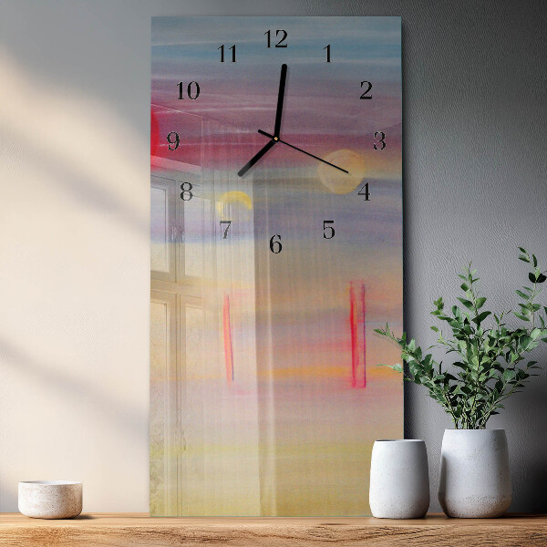 Horloge murale verticale Modèle