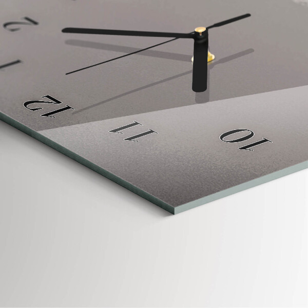 Horloge murale verticale Montagnes