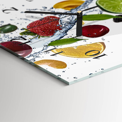 Horloge murale verticale Fruit