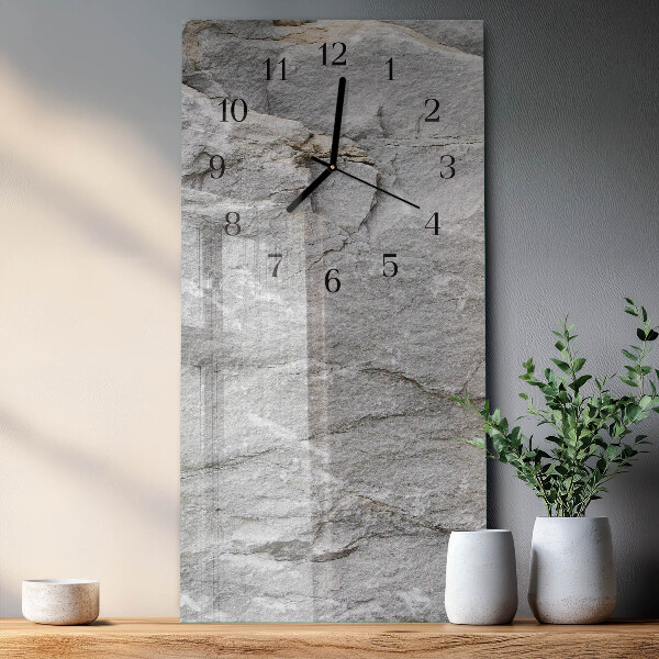 Horloge murale verticale Pierre
