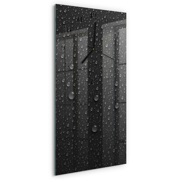 Horloge murale verticale Baisse