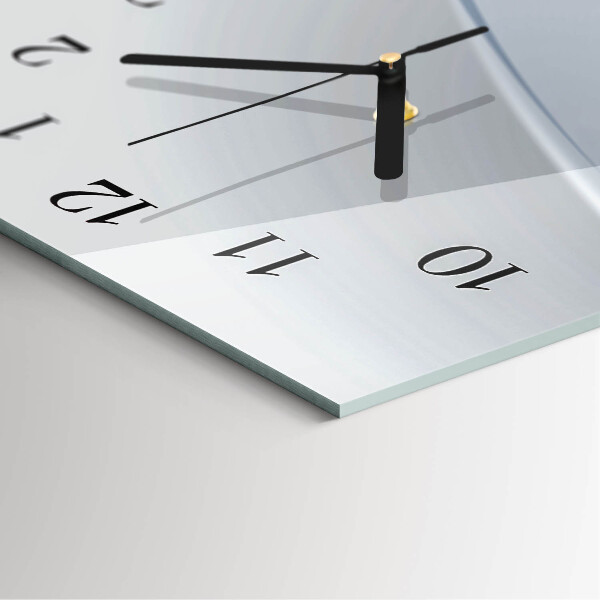 Horloge murale verticale Lignes abstraites