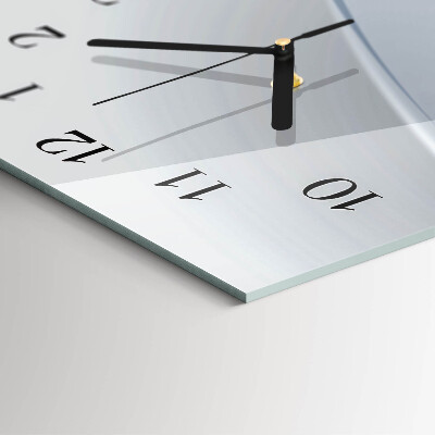 Horloge murale verticale Lignes abstraites