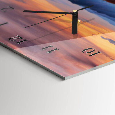 Horloge murale verticale Perspectives