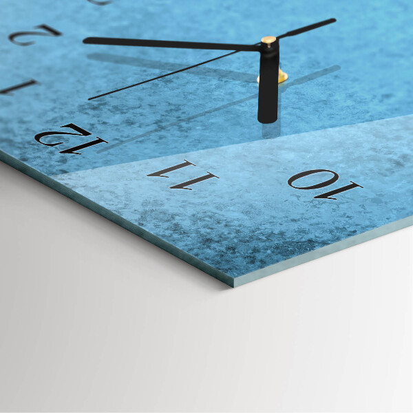 Horloge murale verticale Modèle de glace