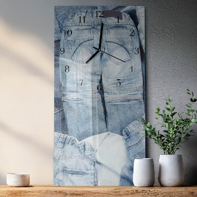 Horloge murale verticale Pantalon