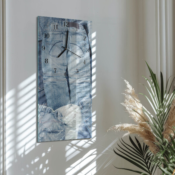 Horloge murale verticale Pantalon