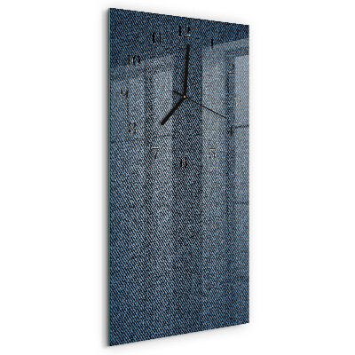 Horloge murale verticale Plastique