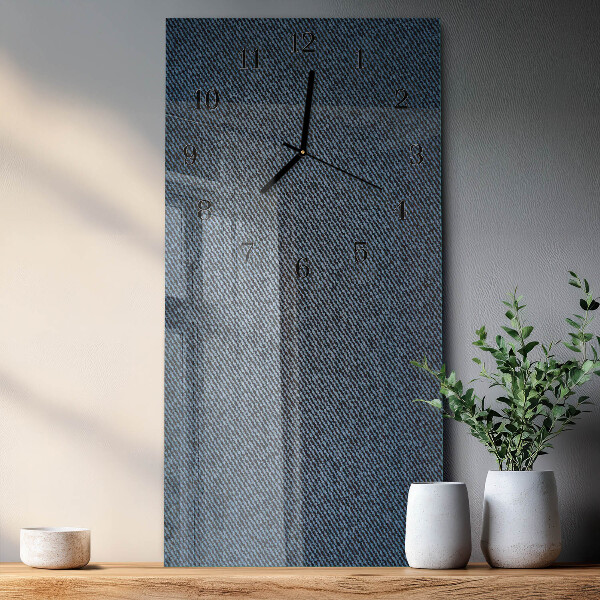 Horloge murale verticale Plastique