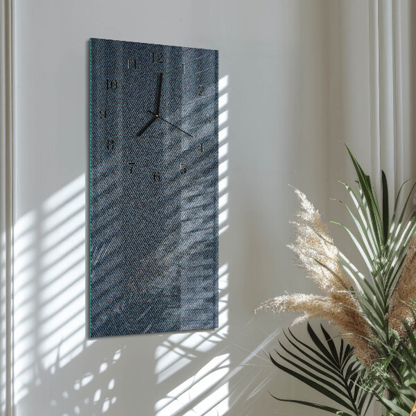 Horloge murale verticale Plastique