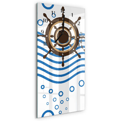 Horloge murale verticale Stère