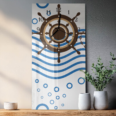 Horloge murale verticale Stère