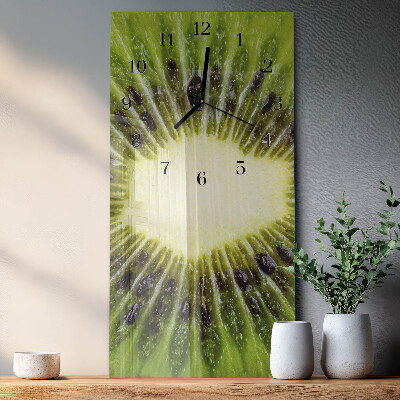 Horloge murale verticale Kiwi