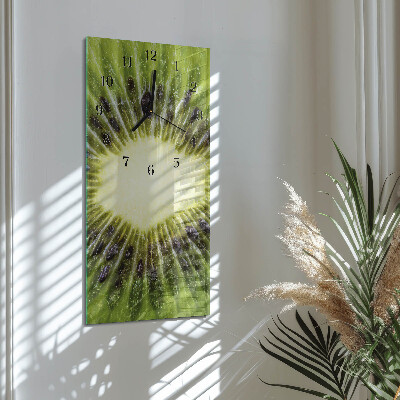 Horloge murale verticale Kiwi