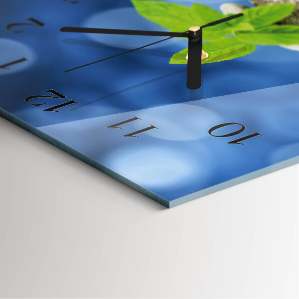 Horloge murale verticale Pierres