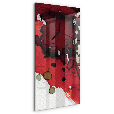 Horloge murale verticale Taches